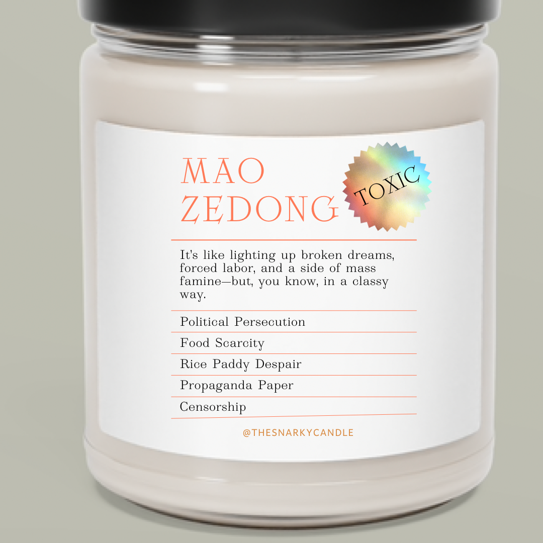 "MAO ZEDONG" candle